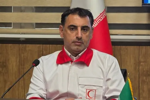 آماده باش تیم های عملیاتی هلال احمر همزمان با اخطار نارنجی هواشناسی