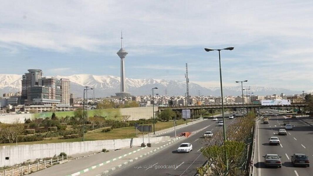 هوای تهران در وضعیت قابل قبول است